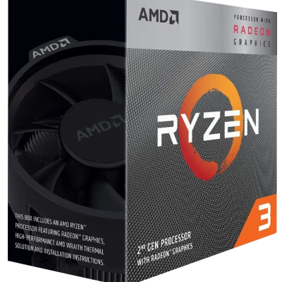 Procesador AMD Ryzen 3 3200G con AMD Radeon Graphics, Socket AM4, 4GHz, 4 Núcleos, 4MB Caché - Incluye Disipador