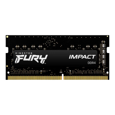 Memoria RAM Kingston FURY Impact DDR4, 3200MHz, 8GB, Non-ECC, CL20, SO-DIMM, XMP