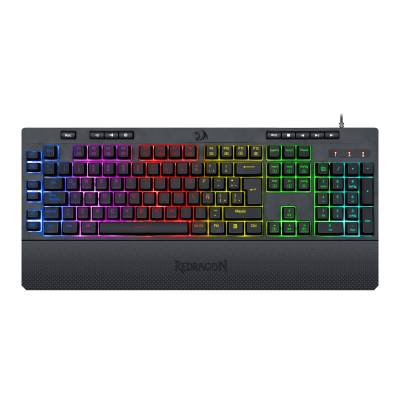 K512RGB-SP SHIVA BLACK TECLADO REDRAGON MEMBRANA 100% ESPAÑOL