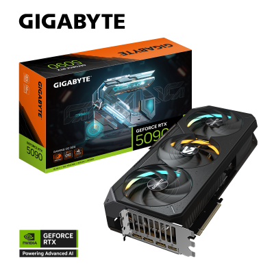 Tarjeta de Video GIGABYTE GeForce RTX 5090 GAMING OC 32G GDDR7 / PCI Express 5.0