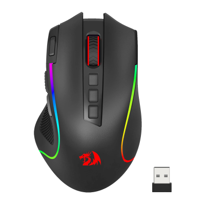 M612RGB-PRO PREDATOR PRO BLACK MOUSE REDRAGON WIRELESS 2.4&B