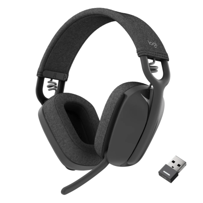 Logitech Audífonos con Micrófono Zone Vibe 125, Bluetooth, Inalámbrico, Negro