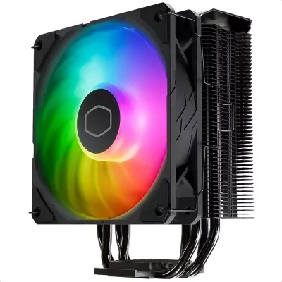 Disipador CPU Cooler Master Hyper 212 Pro, 120mm, hasta 2500RPM, Negro